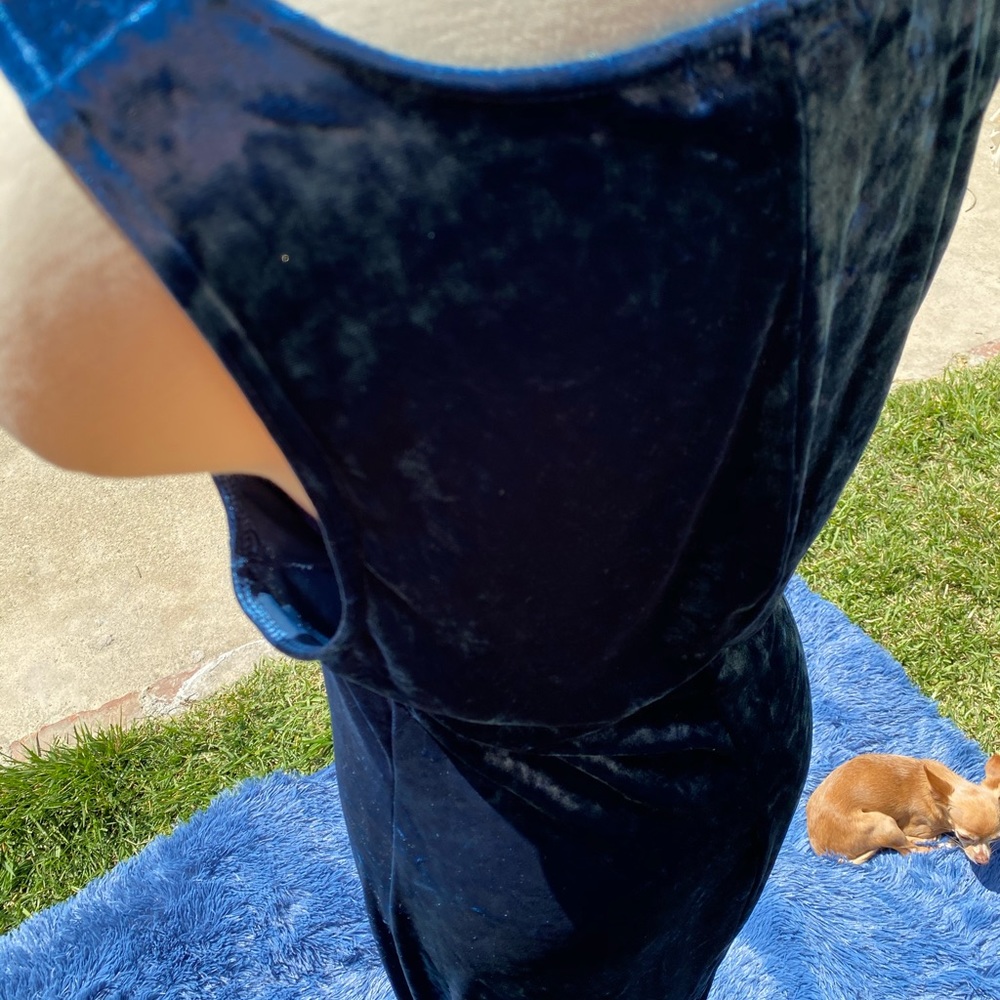 Blue Velvet Maxi - Picture 3 of 5